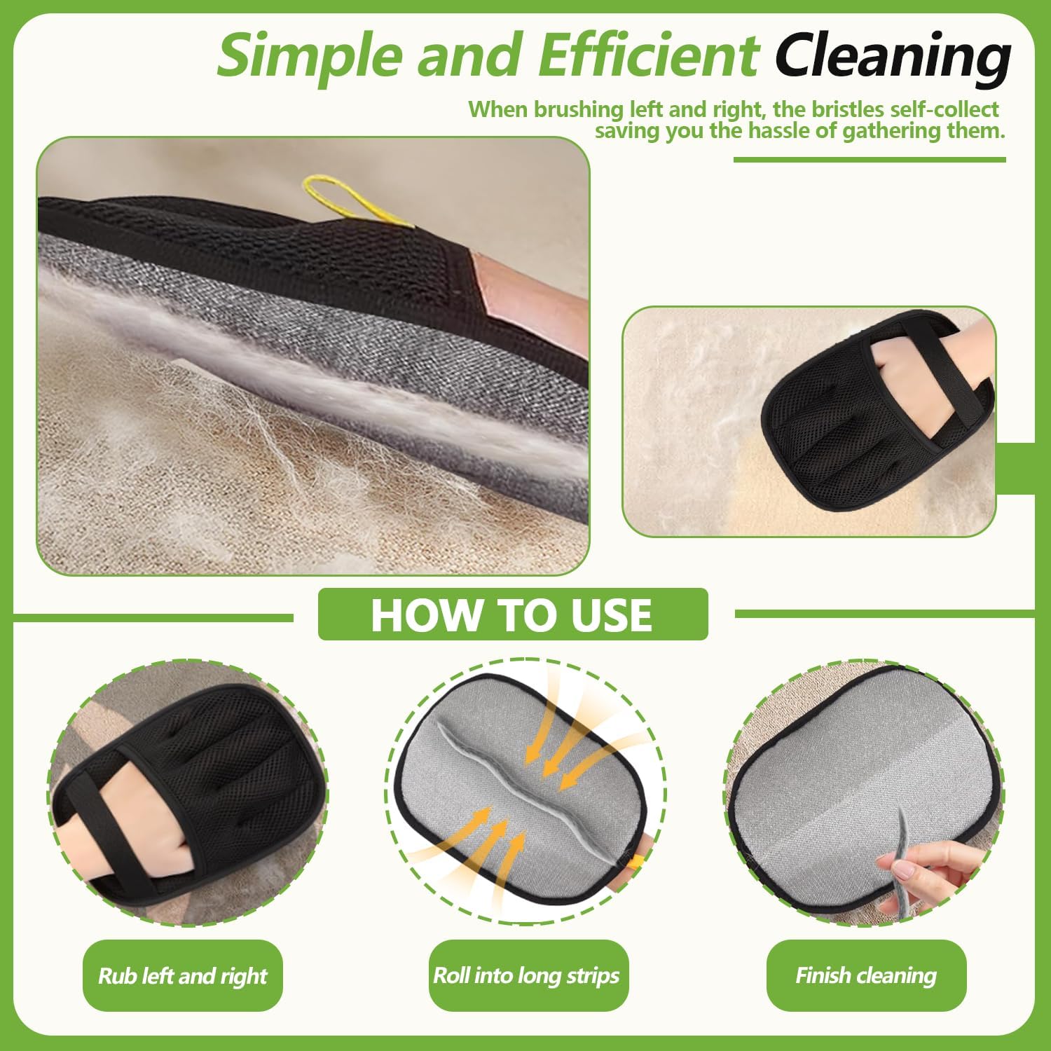 HappyPawly™ Electrostatic Fur Glove (2-Pack)