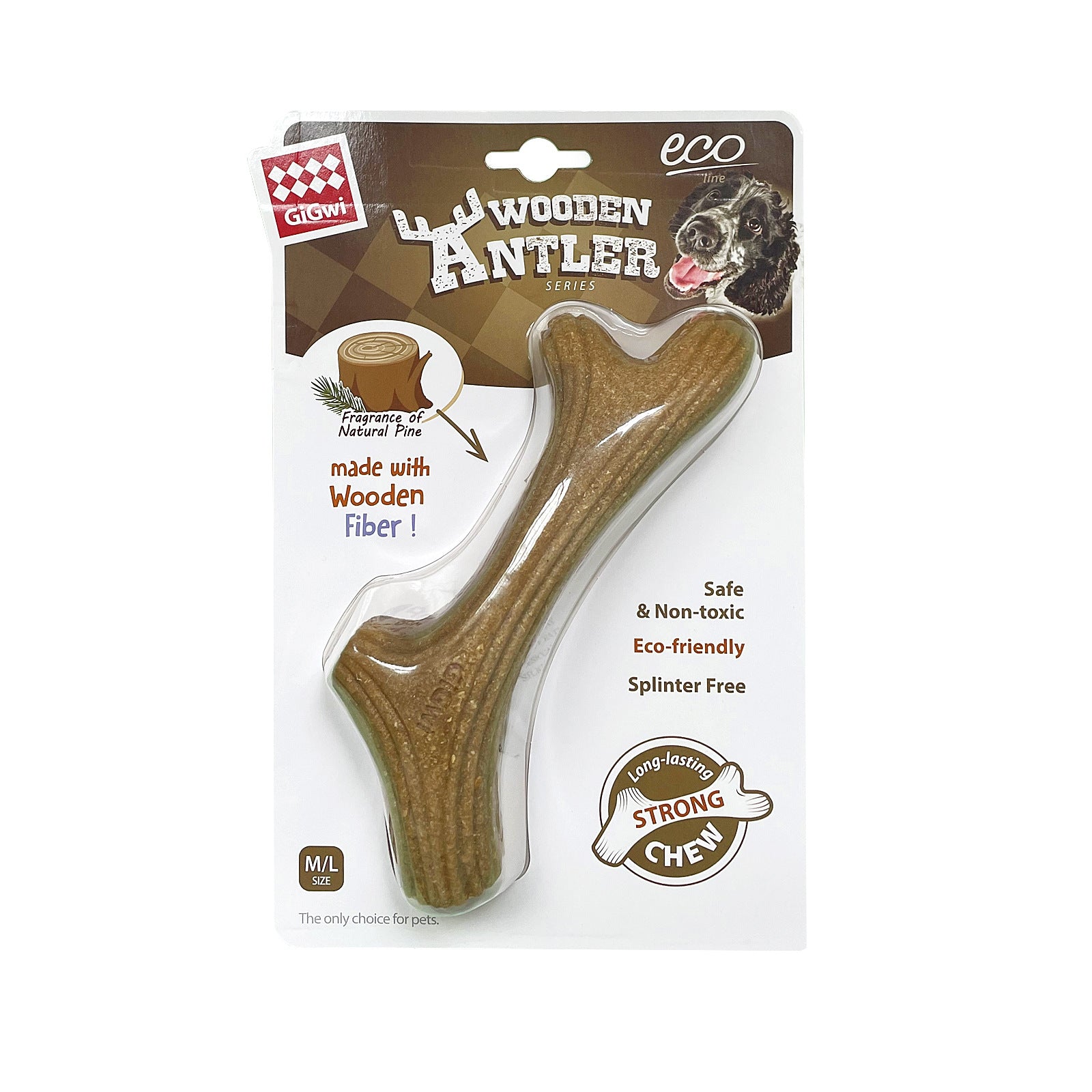 HappyPawly™ Antler-Shape Chew Toy